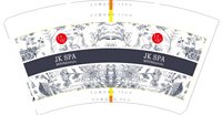 12250616 JK SPA 14盎司1万：（一万高盖）tb516204709（tb503082894） 一次性定制纸杯、一次性广告纸杯设计图