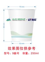 12250701ULO GROUP9盎司1千个：tb757400044（英皇乔治五世） 一次性定制纸杯、一次性广告纸杯设计图