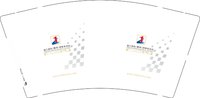13250704 浙江浙杭（衢州）律师事务所9盎司专版350g五千个：蚊子起舞6 一次性定制纸杯、一次性广告纸杯设计图