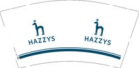12250618HAZZYS9盎司3千：华商b207 一次性定制纸杯、一次性广告纸杯设计图