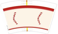 12250617VALENTINOS16盎司2千个加急（接口处上下颜色尽量对齐）：tinkersss 一次性定制纸杯、一次性广告纸杯设计图