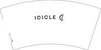 12250617 ICICLE 7盎司2千只：徐鑫小胖墩 一次性定制纸杯、一次性广告纸杯设计图