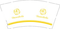 12250607 Daneeholie 9盎司1千：广一好学生 一次性定制纸杯、一次性广告纸杯设计图