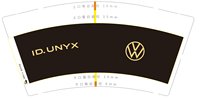 11250606 ID.UNYX9盎司1千个：tbc喜欢你没道理 一次性定制纸杯、一次性广告纸杯设计图