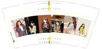 （印500只修白杯）12250620六张漫画图9盎司加厚1千个：cy2293946318 一次性定制纸杯、一次性广告纸杯设计图