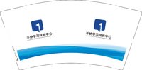 11250630千纳学习成长中心9盎司1万个：崩来劲勒 一次性定制纸杯、一次性广告纸杯设计图
