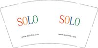 12250627SOLO9盎司加厚1千个（已补入仓费）：（配黑高盖1千）tb7987179721 一次性定制纸杯、一次性广告纸杯设计图