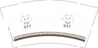 12250610 简单学9盎司1千：bh308084147 一次性定制纸杯、一次性广告纸杯设计图
