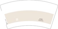 142506012如沐春风 7盎司1千个；小心身边人8 一次性定制纸杯、一次性广告纸杯设计图