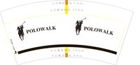 12250616 POLOWALK7盎司1千：w880219 一次性定制纸杯、一次性广告纸杯设计图