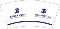 13250625 撒德特集团克什公司 9盎司1000个：橙鼠橙m 一次性定制纸杯、一次性广告纸杯设计图