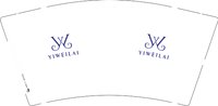 12250609 YIWEILAI9盎司一千个：tb109448166841 一次性定制纸杯、一次性广告纸杯设计图
