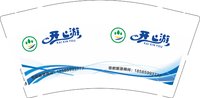 12250619 开心游9盎司一千个：杨筱英00 一次性定制纸杯、一次性广告纸杯设计图