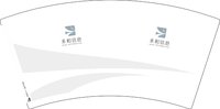 12250702禾和信息7盎司1千个：fmyier 一次性定制纸杯、一次性广告纸杯设计图
