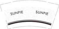 12250623 SUNPIE 9盎司1千个：傲娇的倩爸爸 一次性定制纸杯、一次性广告纸杯设计图