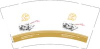 12250609途悠居（地址不同）9盎司1千：sscklkl 一次性定制纸杯、一次性广告纸杯设计图