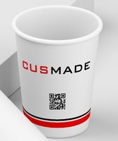 12250616 CUSMADE9盎司1000个：暮色系凉城535649382 一次性定制纸杯、一次性广告纸杯设计图