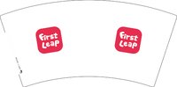 12250621first leap 7盎司2000个：夏缘2012 一次性定制纸杯、一次性广告纸杯设计图