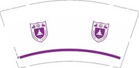 （印500只修白）13250623南京大学Logo9盎司特厚1千个：小舒xn 一次性定制纸杯、一次性广告纸杯设计图