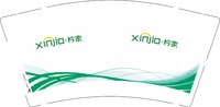 16250617·柃家9盎司加厚1千：梁云鹏祥子 一次性定制纸杯、一次性广告纸杯设计图