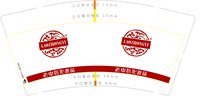 12250611老中医化妆品9盎司1千个：wlp1168277 一次性定制纸杯、一次性广告纸杯设计图