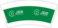 12250626 JDD7盎司1千：周祉辰 一次性定制纸杯、一次性广告纸杯设计图
