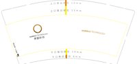 12250607康璐科技9盎司加厚1千：馋老裴 一次性定制纸杯、一次性广告纸杯设计图