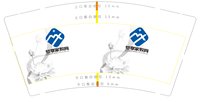 12250621 9盎司1千：tb162721362 一次性定制纸杯、一次性广告纸杯设计图