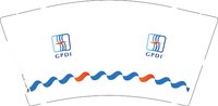 12250702GPDI 9盎司2千个：影子ag 一次性定制纸杯、一次性广告纸杯设计图