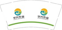 12250621华兴农业 9盎司1000个：刘日中46355433 一次性定制纸杯、一次性广告纸杯设计图