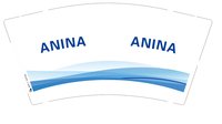 （印500修白杯）12250625ANINA 9盎司加厚1千：yq950218 一次性定制纸杯、一次性广告纸杯设计图