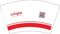 （没有保护环境，注意下底部要对齐）12250625 Longse12盎司1千个（正确版）加急：tb1150025 一次性定制纸杯、一次性广告纸杯设计图