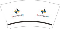 12250608DeepRespond Al9盎司1千：yummy旭 一次性定制纸杯、一次性广告纸杯设计图