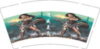12250723漫威美宿神奇女侠 9盎司1000个：徐州开利地毯449 一次性定制纸杯、一次性广告纸杯设计图