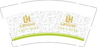 12250803 LINGHE 9盎司1千个加急：tb493429509275 一次性定制纸杯、一次性广告纸杯设计图
