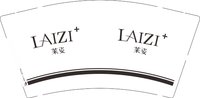 12250727 莱姿9盎司2千：tb35423263 一次性定制纸杯、一次性广告纸杯设计图