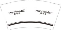 12250731 摩可多9盎司1千：virgo1110 一次性定制纸杯、一次性广告纸杯设计图
