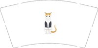 12250730 猫的图片 9盎司1000个：annechen227 一次性定制纸杯、一次性广告纸杯设计图