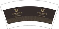 12250712维也纳国际酒店7盎司5千：雷18673782838 一次性定制纸杯、一次性广告纸杯设计图