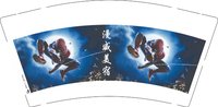 12250723漫威美宿蜘蛛侠 9盎司1000个：徐州开利地毯449 一次性定制纸杯、一次性广告纸杯设计图