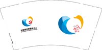 12250804 吉隆镇党群服务中心9盎司加厚5千：庭198749 一次性定制纸杯、一次性广告纸杯设计图