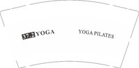 12250710 YOGA9盎司3千：tb39246430 一次性定制纸杯、一次性广告纸杯设计图