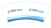 15250625通联支付 9盎司10000个（50一条）：liuandbang 一次性定制纸杯、一次性广告纸杯设计图