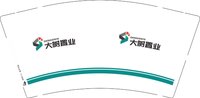 16250709 大树置业9盎司加厚1千：偶遇饰界58 一次性定制纸杯、一次性广告纸杯设计图