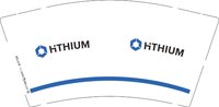 12250731 HTHIUM 9盎司加厚12000个：taogebb 一次性定制纸杯、一次性广告纸杯设计图