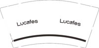 12250729 Lucafes 9盎司1千个：taoqiyusu 一次性定制纸杯、一次性广告纸杯设计图