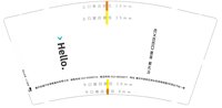 12250717Hello9盎司2千个：山涧清泉_2008 一次性定制纸杯、一次性广告纸杯设计图
