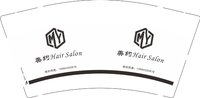 12250712美约 9盎司1000个：黄继磊1994 一次性定制纸杯、一次性广告纸杯设计图
