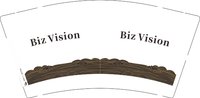 13250713 Biz Vision 9盎司一千个：mingjuan5290 一次性定制纸杯、一次性广告纸杯设计图