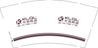 12250709卡洛其洛9盎司1千个：以我看人生如絮25131691 一次性定制纸杯、一次性广告纸杯设计图